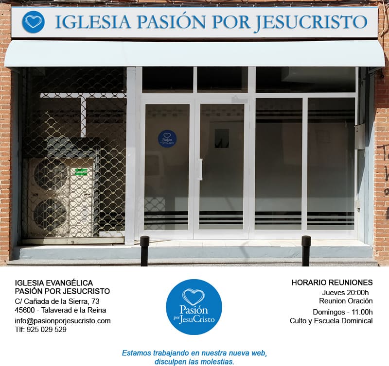 Logo Iglesia Evangelica Pasion por Jesucristo de Talavera de la Reina